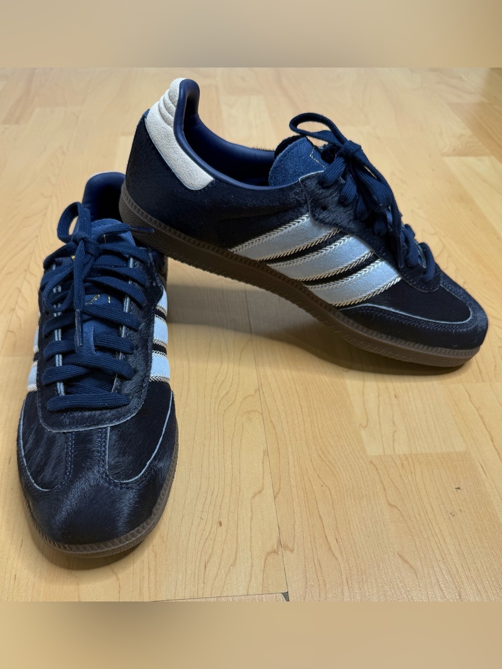 Adidas SAMBA OG ‘Night Indigo’ Pony Hair Originals (JS3934) Women’s SIZES 9.5